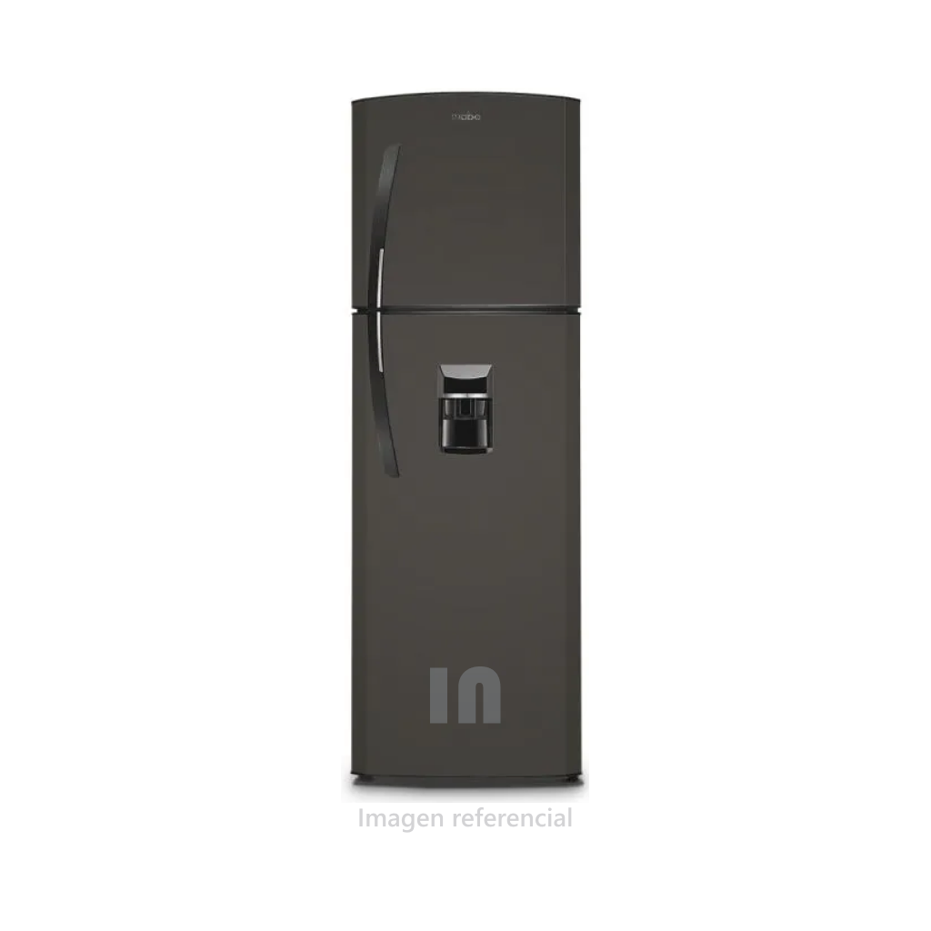 Refrigeradora MABE de 239L (RMA255FYPG), luz led, alarma de puerta abierta, 1 cajón, 1 compartimiento, 2 bandejas.