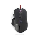 Mouse Gamer Halion Raider HA-M939 RGB 7200 DPI con 7 Botones Programables y Iluminación Multicolor