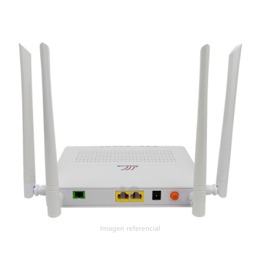 Terminal GPON/EPON V2802DAC – 2GE + WiFi AC, 20 km de alcance, Configuración Automática, Dual Stack IPv4/IPv6