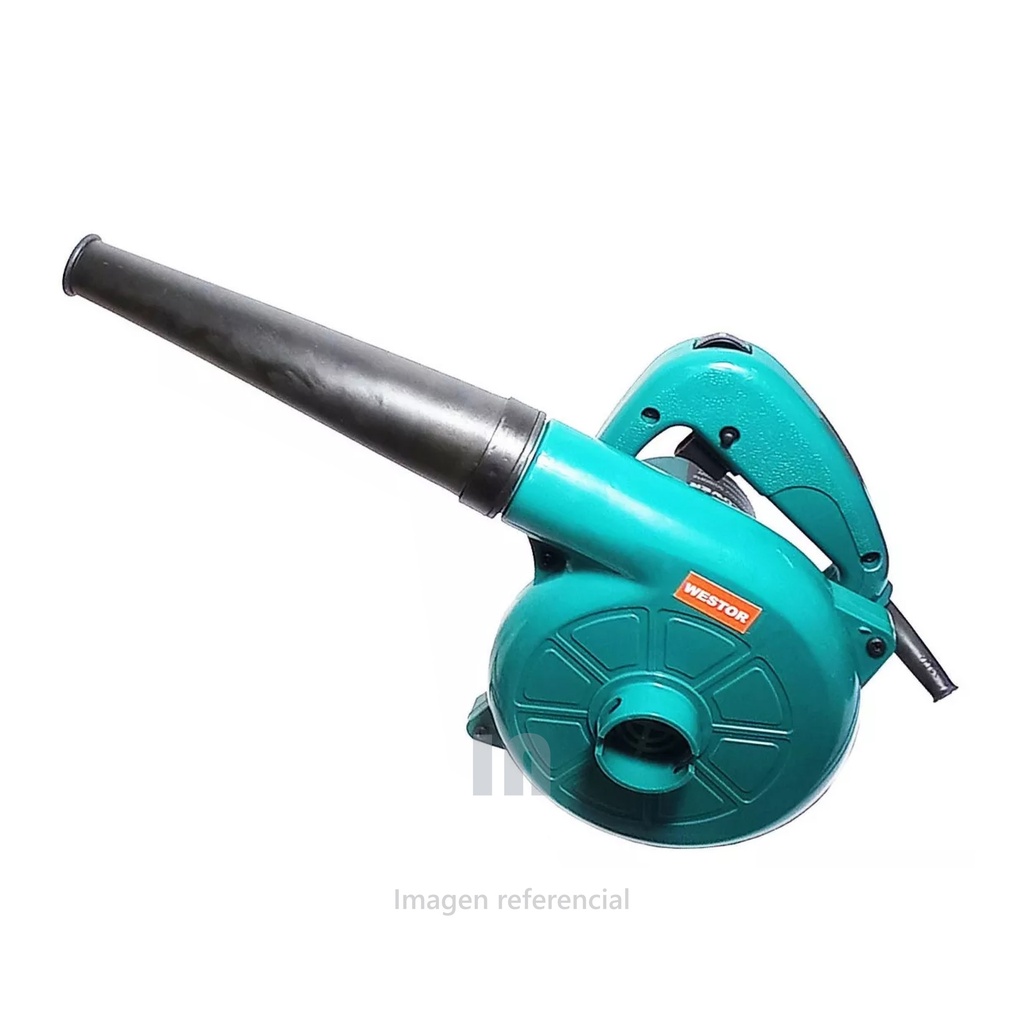 Soplador y aspirador de aire sin regulador american blower, 600watts de poder, verde.