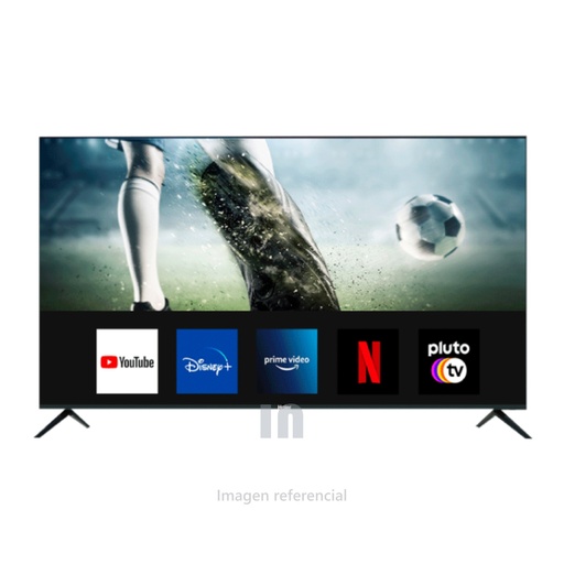 Televisor Smart TV Haier 50 pulgadas, H50K6UG, LED 4K UHD ISDB-T Android 9 con RC Serie K6