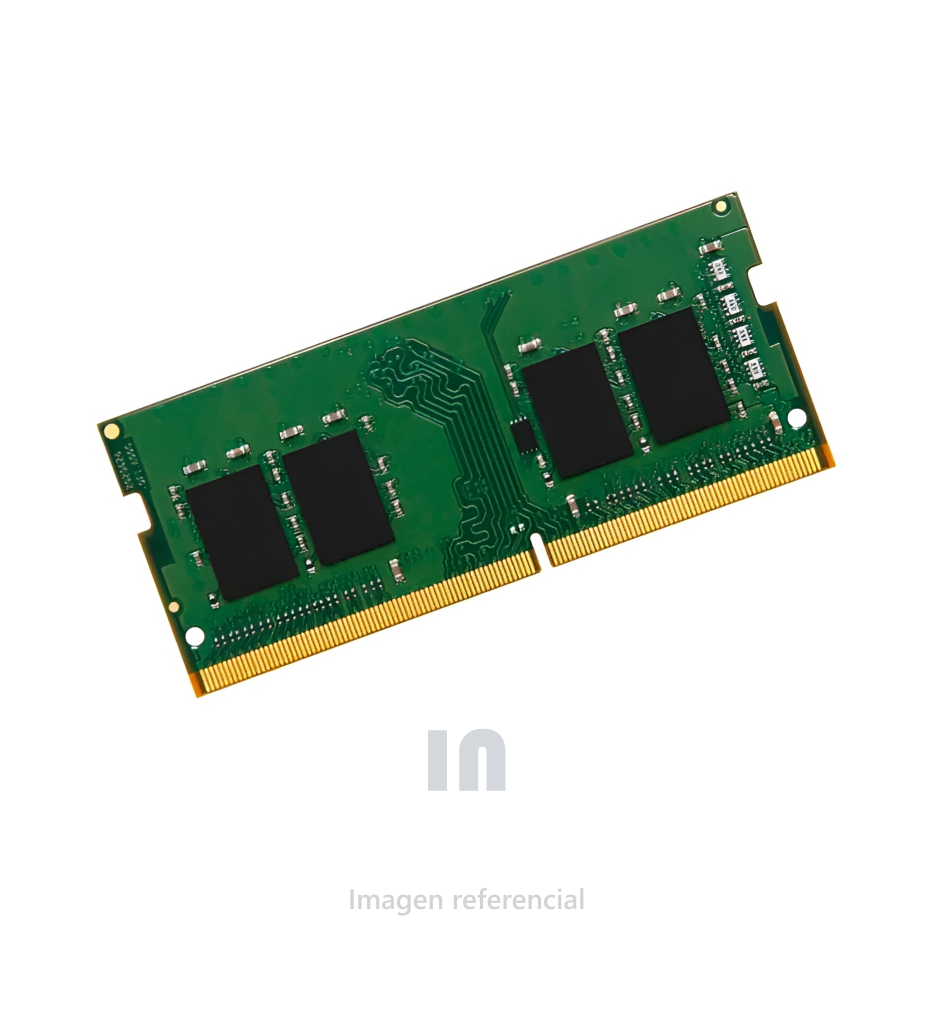 Memoria SODIMM Kingston, 8GB DDR4-3200MT/s PC4-25600, CL22, 1.2V, 2Rx8, 260-Pin, Non-ECC.
