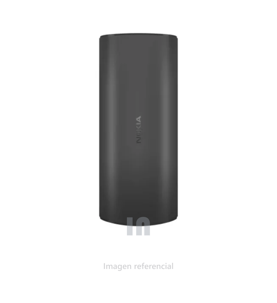 CELULAR NOKIA 105 DUAL SIM, PANTALLA DE 2.0 PULG, CONECTIVIDAD  4G, MEMORIA RAM 4GB, ROM 4GB, BATERIA 1000 mAh, NEGRO.