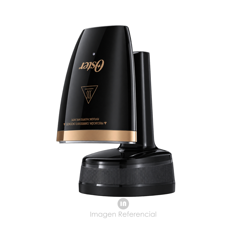Vaporizador Oster GCSTFS300 de Mano Plegable Negro/Cobre de 1200W con Tanque de 200 ml y Calentamiento Rápido