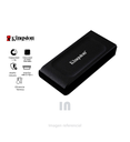 Unidad en estado sólido externa Kingston xs1000, 1tb, USB 3.2 gen 2 tipo-c, negro.