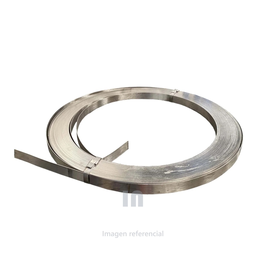 CINTA BAND-IT FLEJE DE ACERO INOX 1/2 X 0.76MM stainless steel.