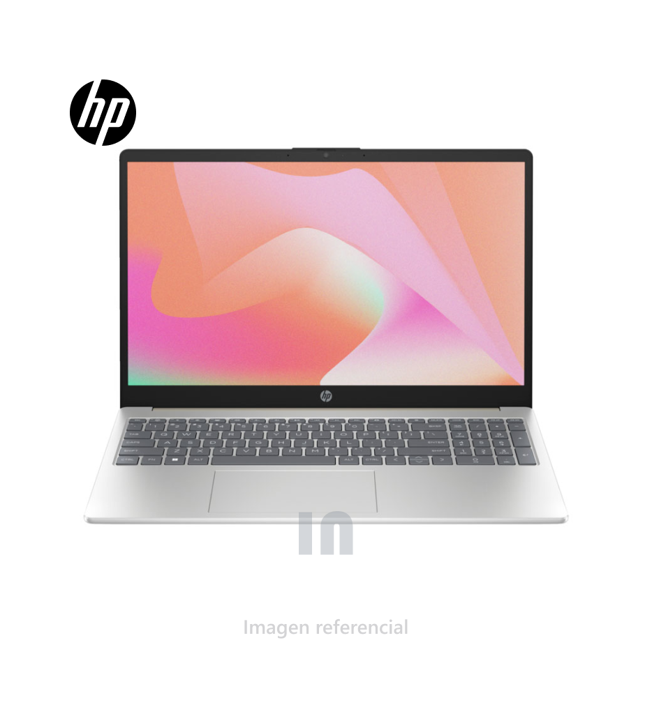 NOTEBOOK HP, pantalla de 15.6 pulg, procesador COREI5-1235U, ram de 16GB DDR4, rom de 512gb conectividad wifi, bluetooth, camara wed y micro integrado, tarjeta de video compartida, bateria 3 celdas LI-ION ENTRADAS 2 puertos usb3.1, 1 HDMI, audio. N/S 1H84291VGH" GARANTIA 1 AÑO"