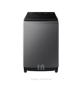 Lavadora Samsung eco bubble 17kg WA17CG6441BD, panel digital, centrifugado, gris.