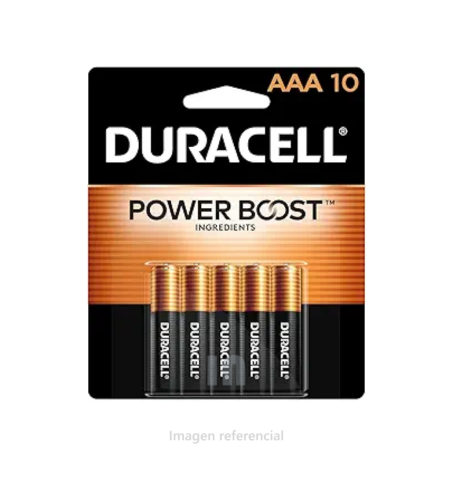 Pila Alcalina Duracell AAA 6 Unidades X Blister.