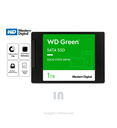  Unidad de estado sólido WD Green WDS100T3G0A Robusto - 2.5" Interno - 1TB - (SATA/600) - Portátil, Computadora de escritorio Dispositivo compatible - 545MB/s 