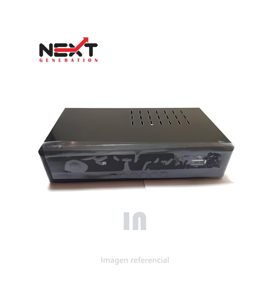 NextGen Digital NG168-10A - Sintonizador Decodificador ISDB-T Full HD - Negro 