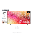 Televisor Samsung Crystal 65 Smart UHD 4K UN65DU7000G, negro.