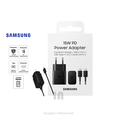 Adaptador Samsung 15w usb-c carga rapida black.