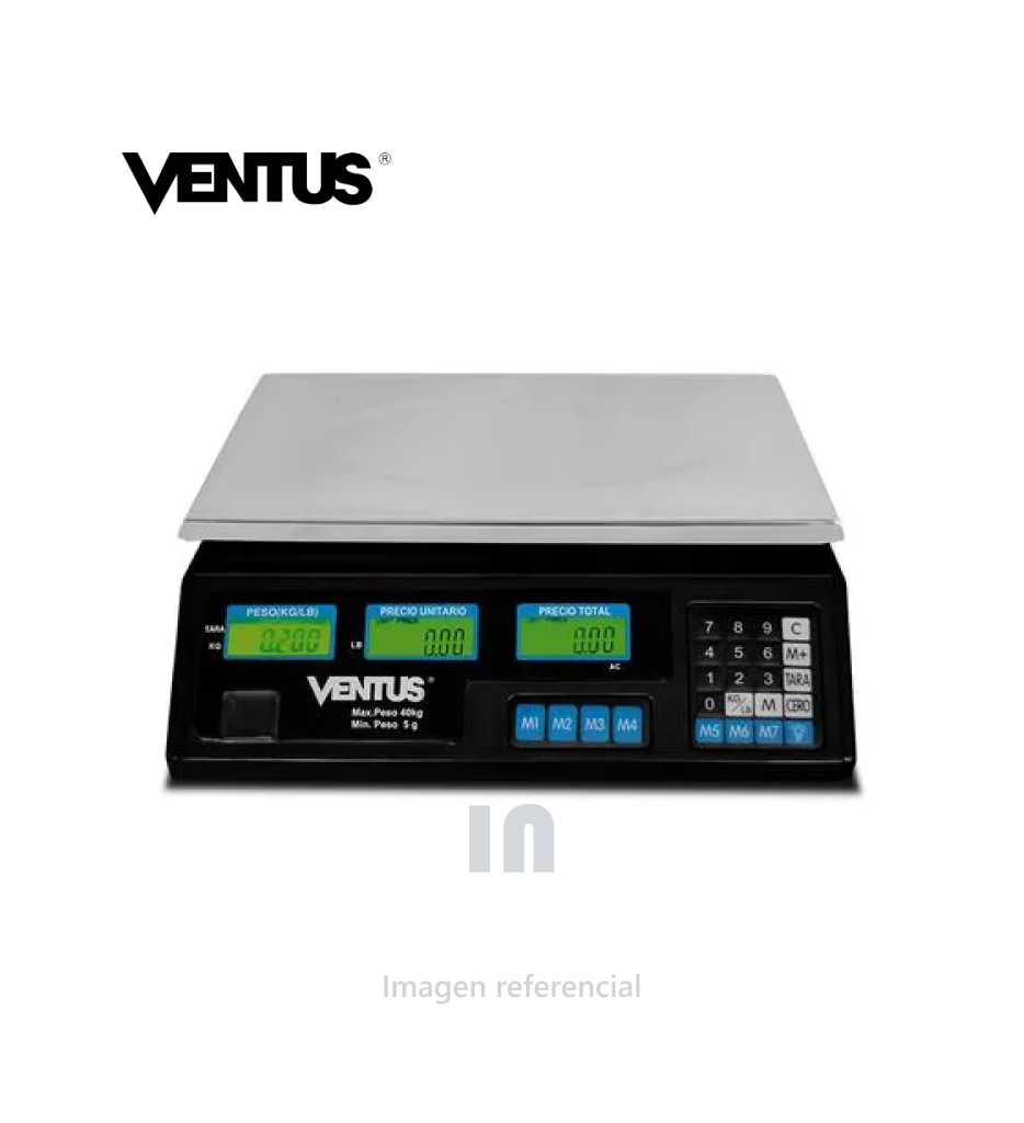 BALANZA DIGITAL VENTUS B-40 40K 