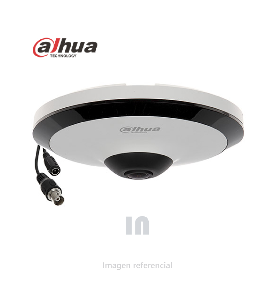 CAMARA DAHUA IR FISHEYE DH-HAC-EW2501N 5MP 10M-1.4mm HDCVI.