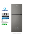 Refrigeradora Indurama 203L RI-359I Croma, bandeja de vidrio templado, filtro desodorizante, 2 puertas.