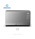 Horno Microondas Indurama MWI-32TCRP, 32L, 1500W, Panel Digital, 8 Programas, Plata.