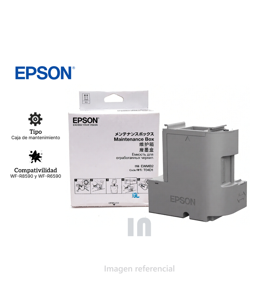 CAJA DE MANTENIMIENTO EPSON 1767049 I4150, I4160, I4170.