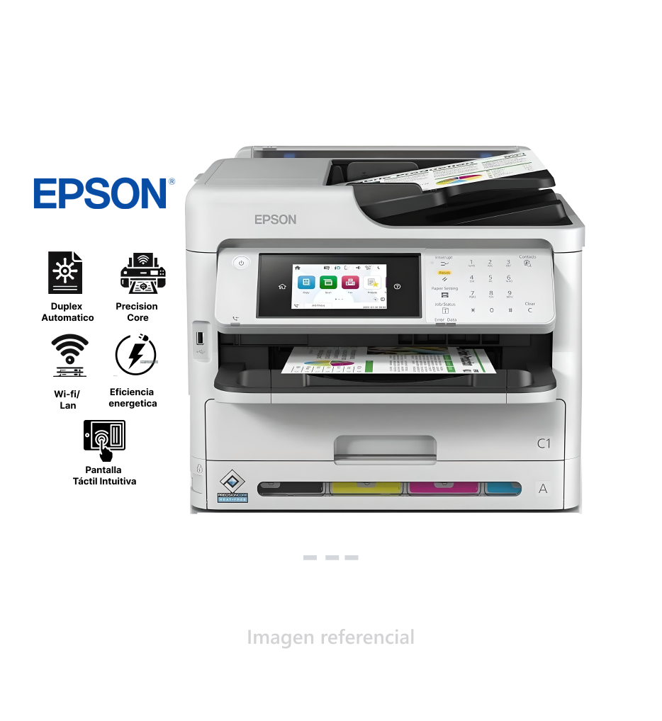 Impresora Epson WorkForce Pro WF-C5810: Productividad de Alto Rendimiento y Conectividad Total