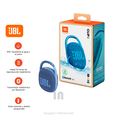 JBL Parlante Clip 4, Bluetooth Portátil, Dimensiones 14 X 9 X 4 - Eco Azul 
