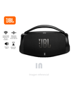 Parlante JBL Boombox 3 Wifi - Altavoz Bluetooth Portátil, Sonido Potente, Batería de 24 Horas, Color Negro.