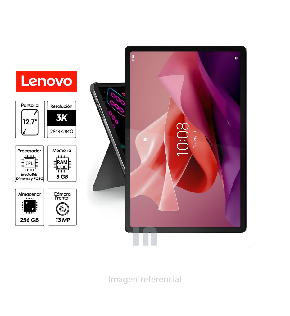 Tablet Lenovo Tab P12, 12.7” 3K, 8GB RAM, 256GB ROM, Dimensity 7050, Android 13