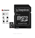 MEMORIA MICROSDHC KINGSTON 256GB CL10, ADAPT 100MB/SEC SDCS2/256GB.
