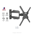 Rack para TV tipo pantógrafo se adapta para TVS planos y curvos de “32 a 65” pulgadas, soporta hasta 40 Kg / 88LBS, Koreano.