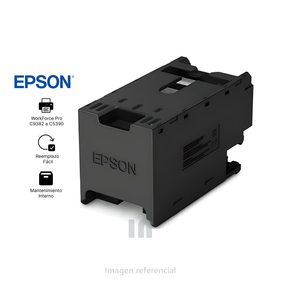 CAJA DE MANTENIMIENTO EPSON (C12C938211) C9382 P/ WF-C5810/ 5890/ C5390.