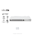 MIKROTIK CCR2004-1G-12S+2XS - CLOUD CORE ROUTER 12 PUERTOS 10G SFP+, 2 25G SFP28, FUENTE REDUNDANTE.