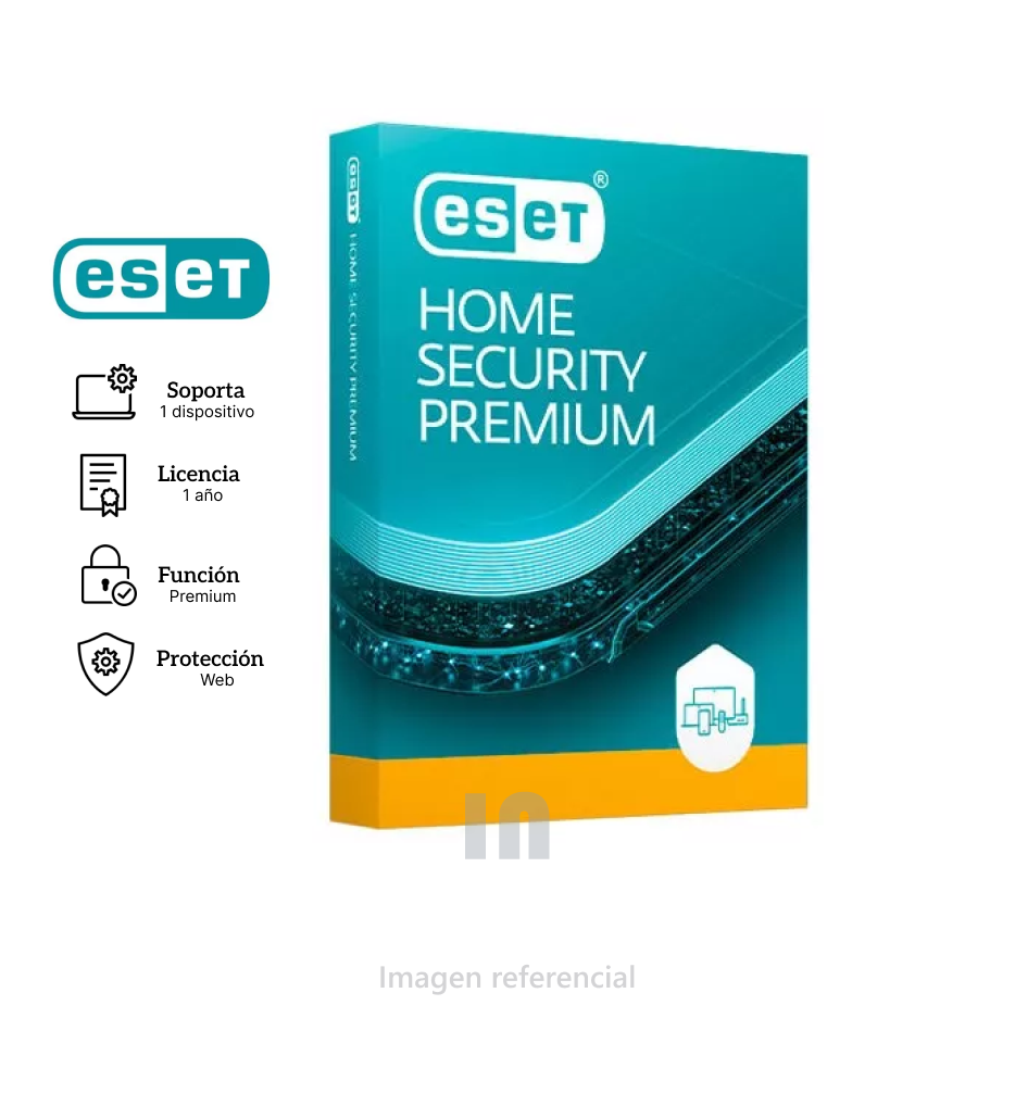 ANTIVIRUS ESET NOD 32 HOME SECURITY PREMIUM 1 DISPOSITIVO.