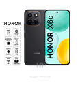 Celular HONOR X6C – Pantalla 6.61", Helio G81 Ultra, 6GB RAM, 256GB ROM, Cámara 50MP
