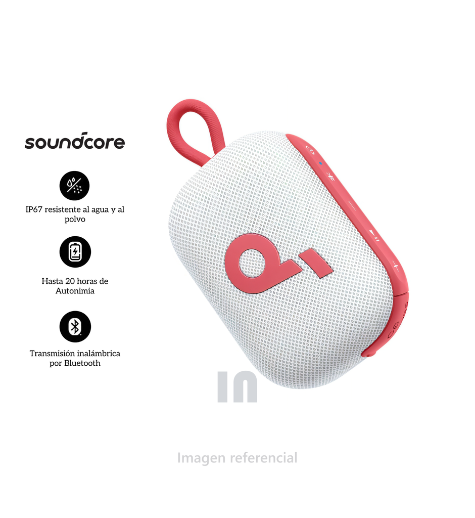 Parlante Soundcore by Anker Select 4 Go Bluetooth Speaker , 20h IP67- A31X1191