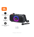 Parlante JBL Bluetooth PartyBox On-The-Go Essential con micrófono, 100w de RMS.