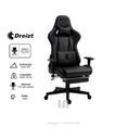 Silla Gamer Dreizt Apolo Series Pro 180° Reclinable Alta Calidad con Posapies, almohadillas removibles, ergonomica.