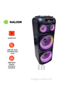 PARLANTE HALION MONSTER HA-1242 2X12" BLUETOOTH CON LUCES RGB Y ALTA POTENCIA