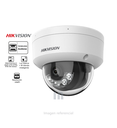 Camara de seguridad Domo IP 4Mpx Smart Hybrid Light 2.8mm Con Audio | HK-DS2CD1143G2-LIU.