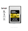 Tarjeta Lexar® Professional CFexpress™ 320GB Tipo A Serie GOLD.