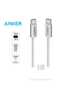 Cable trenzado anker zolo 240w usb-c a usb-c para macbook, ipad pro, iphone, dji.