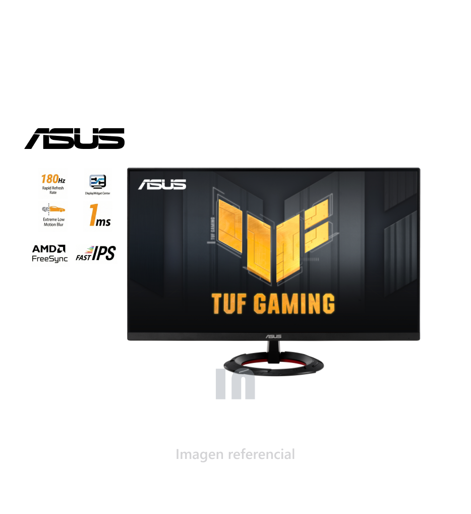 Monitor ASUS TUF Gaming VG249Q3R 23.8” Full HD, 180Hz, Fast IPS, 1ms GTG, FreeSync, 100% sRGB