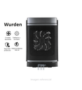 Calefactor Cerámico Wurden PTC Silver 1500W: Potencia Inteligente y Confort Personalizado