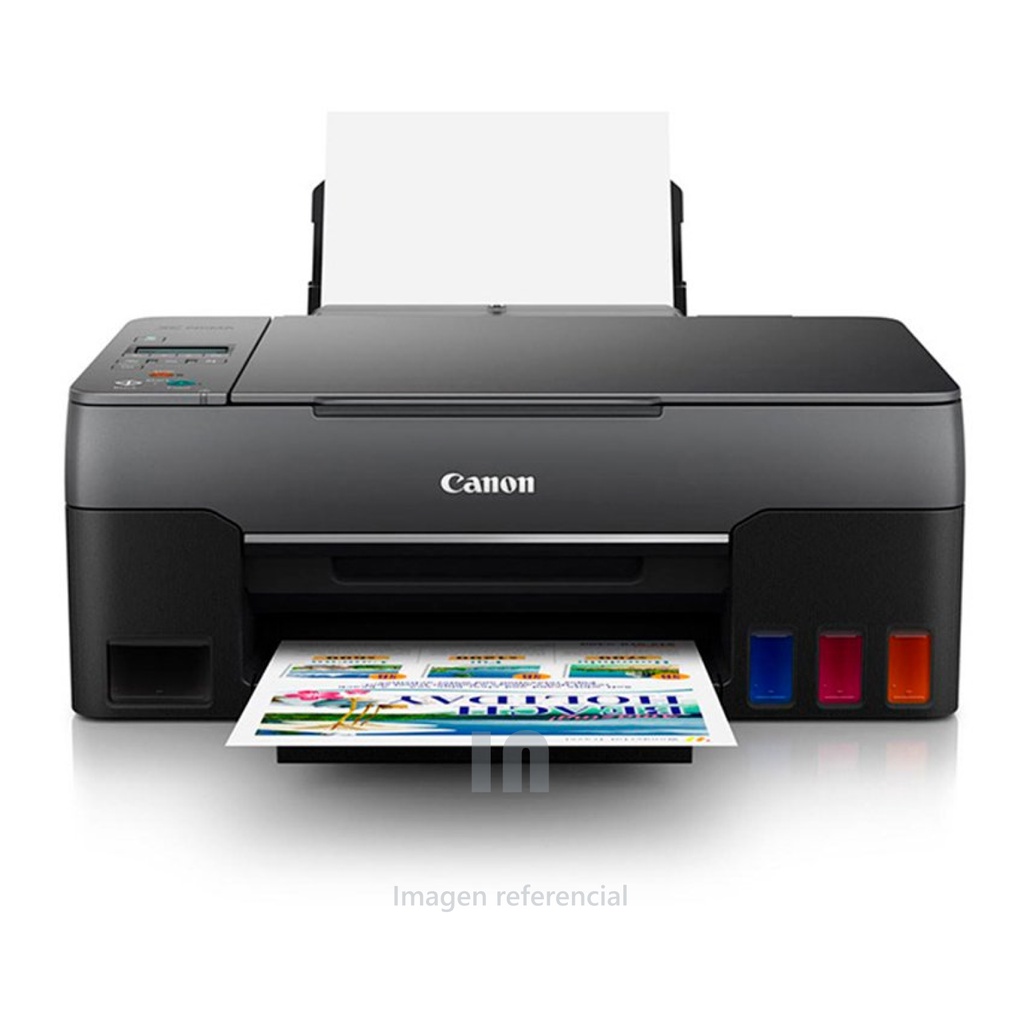 IMPRESORA MULTIFUNCIONAL DE TINTA CONTINUA CANON PIXMA G2160, IMPRIME, ESCANEA, COPIA, USB.