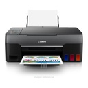 IMPRESORA MULTIFUNCIONAL DE TINTA CONTINUA CANON PIXMA G2160, IMPRIME, ESCANEA, COPIA, USB.