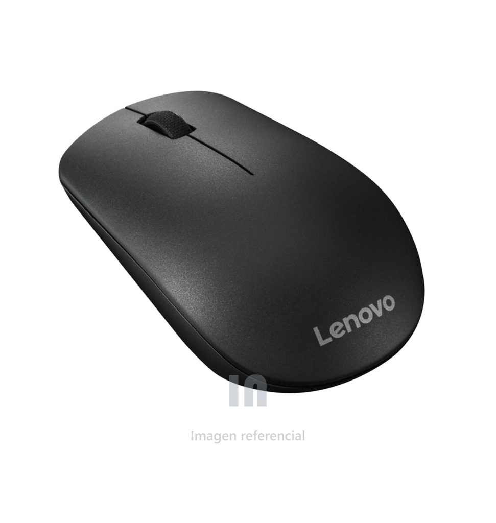 Mouse Inalambrico Lenovo 400, Resolucion optica 1200dpi, Conexion Wireless via nano USB COLOR NEGRO