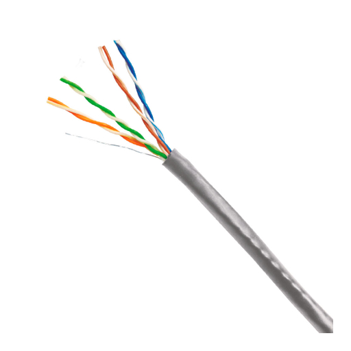 CABLE UTP LS CAT5 ,COBRE INTERIOR CON RECUBRIMIENTO DE COLOR GRIS