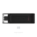 MEMORIA FLASH USB KINGSTON DATATRAVELER 70, 32GB, USB-C 3.2 GEN1, PRESENTACIÓN EN COLGADOR.