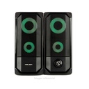 PARLANTE USB GAMER HALION HA-S261 DOBLE RGB