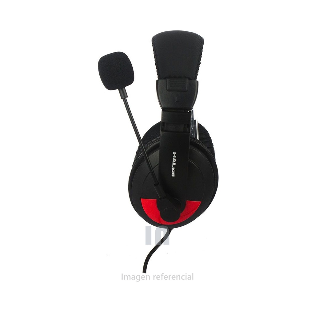 AURICULAR HALION HA-305 PARA PC, MICRÓFONO AURICULAR, PROTECTORES, COLORES VARIADOS.