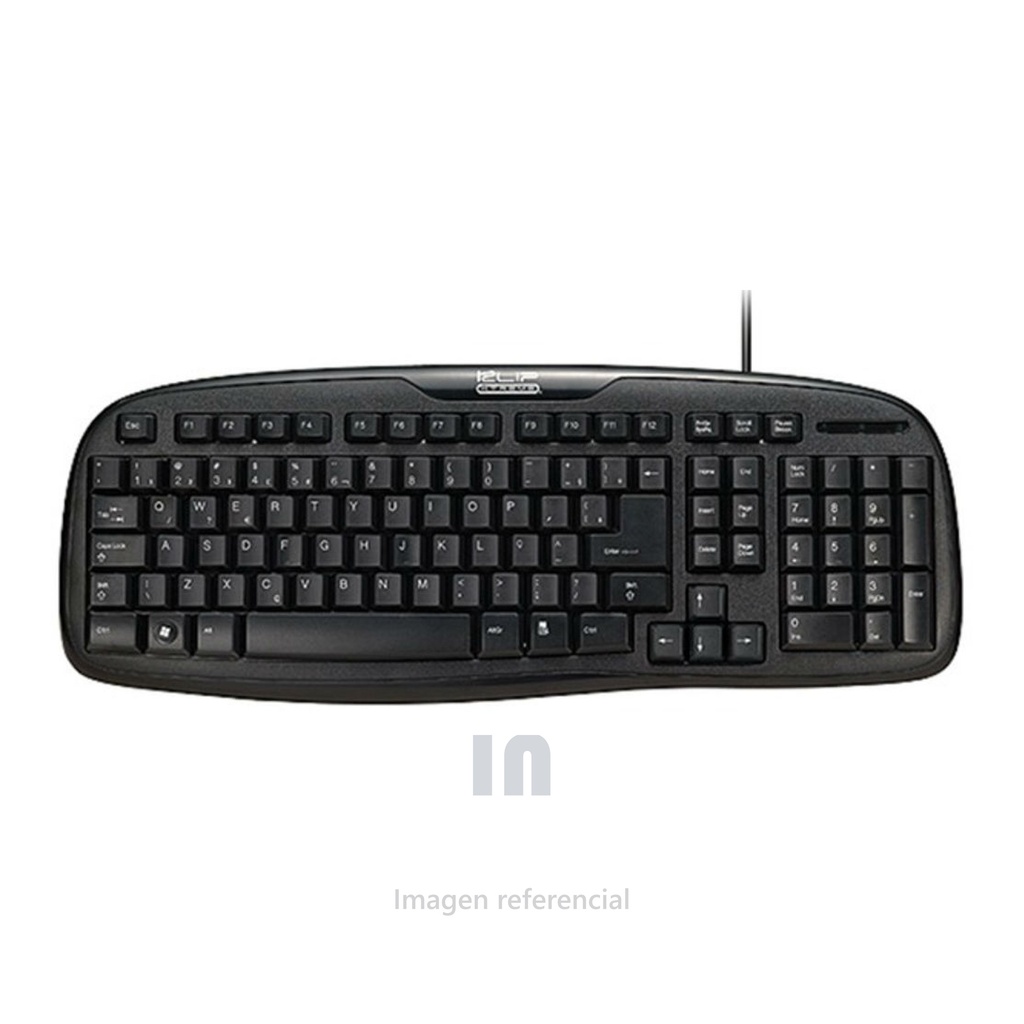 TECLADO KLIP XTREME KKS-050S - USB - ESPAÑOL TIPO: TECLADO DE TAMAÑO NATURAL EN INGLES,NÚMERO DE CONTROLES: 103 TECLAS ESTÁNDAR,CONECTIVIDAD,PESO NETO: 520 /-20G,DIMENSIONES: 44,4X16,7X2,2CM,COMPATIBILIDAD: WINDOWS® XP, VISTA Y WINDOWS® 7,COLOR: NEGRO
