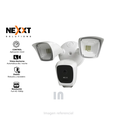Cámara Nexxt NHC-F610 Smart Wi-Fi Exterior con Detector de Movimiento y Reflector, 1080p Full HD